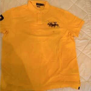 Yellow POLO RALPH LAUREN SHIRT XXL